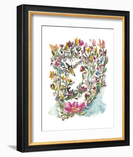 M?hala Hakucho (Swan)-Kiana Mosley-Framed Art Print