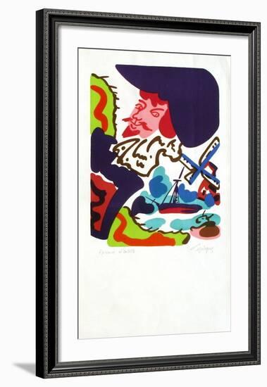 M - Hollande III-Charles Lapicque-Framed Limited Edition