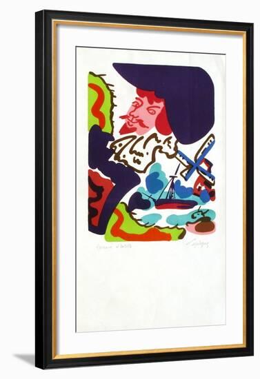 M - Hollande III-Charles Lapicque-Framed Limited Edition