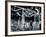 M.I.T. Students Training in Rockwell Gym Cage-Gjon Mili-Framed Photographic Print