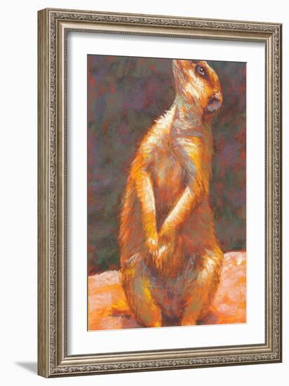 M is for Meerkat-Rita Kirkman-Framed Art Print