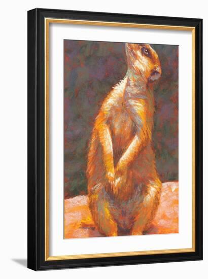 M is for Meerkat-Rita Kirkman-Framed Art Print