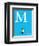 M is for Mouse (blue)-Theodor (Dr. Seuss) Geisel-Framed Art Print