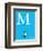 M is for Mouse (blue)-Theodor (Dr. Seuss) Geisel-Framed Art Print