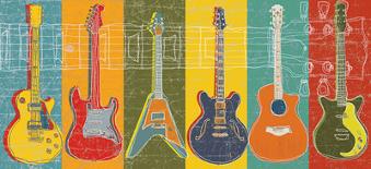 Guitar Hero-M^J^ Lew-Laminated Art Print