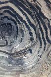 Aerial View to the Iron Ore Open Mine-M Khebra-Framed Premier Image Canvas