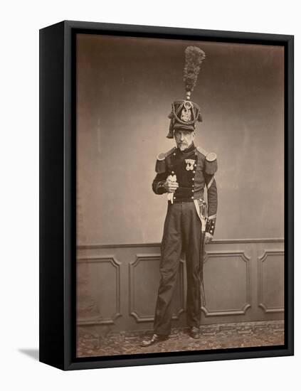 M. Lefebre, Sergeant in the 2nd Regiment of Engineers, 1860-null-Framed Premier Image Canvas