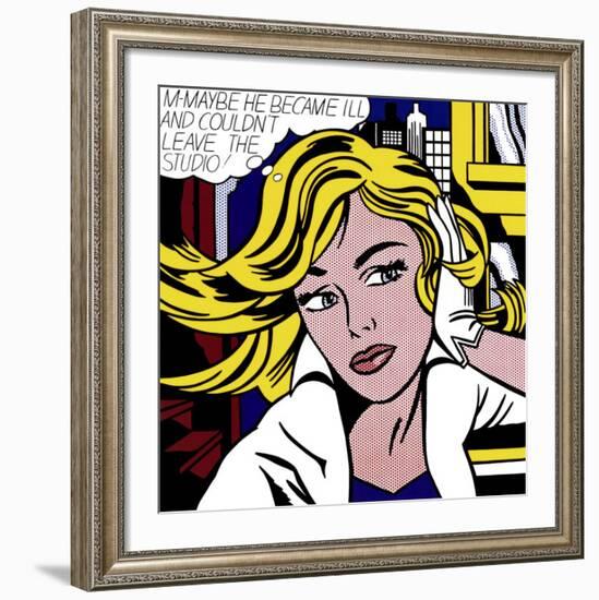 M-Maybe, c.1965-Roy Lichtenstein-Framed Art Print