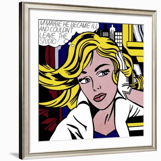 M-Maybe, c.1965-Roy Lichtenstein-Framed Art Print