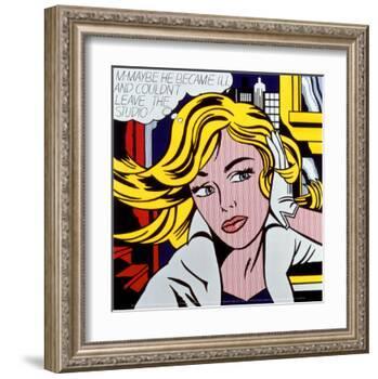 M-Maybe, c.1965-Roy Lichtenstein-Framed Art Print