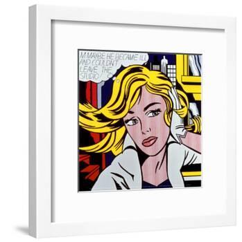 M-Maybe, c.1965-Roy Lichtenstein-Framed Art Print