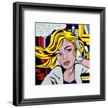 M-Maybe, c.1965-Roy Lichtenstein-Framed Art Print