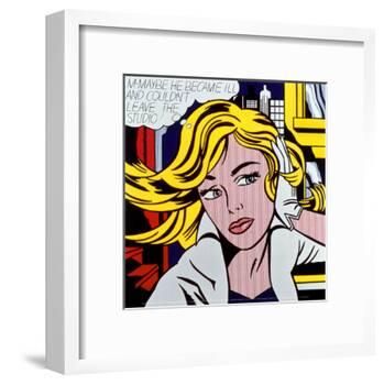 M-Maybe, c.1965-Roy Lichtenstein-Framed Art Print