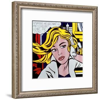 M-Maybe, c.1965-Roy Lichtenstein-Framed Art Print