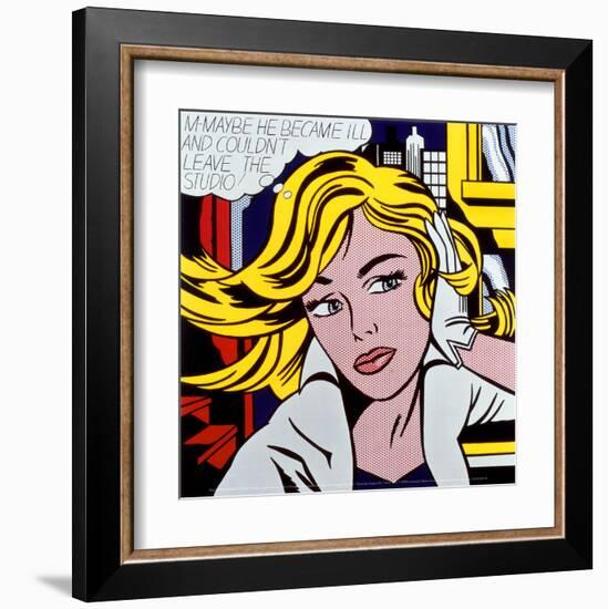 M-Maybe, c.1965-Roy Lichtenstein-Framed Art Print