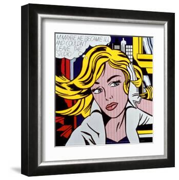 M-Maybe, c.1965-Roy Lichtenstein-Framed Art Print