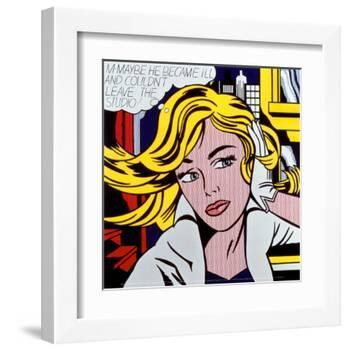 M-Maybe, c.1965-Roy Lichtenstein-Framed Art Print