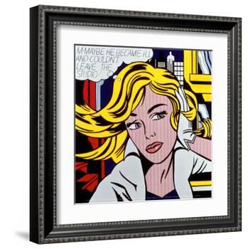 M-Maybe, c.1965-Roy Lichtenstein-Framed Art Print