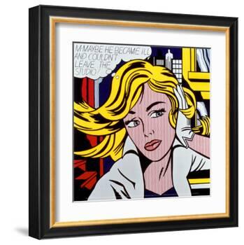 M-Maybe, c.1965-Roy Lichtenstein-Framed Art Print