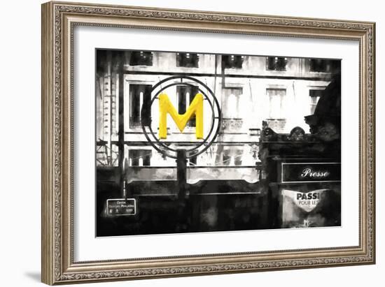 M Metro-Philippe Hugonnard-Framed Giclee Print