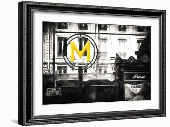 M Metro-Philippe Hugonnard-Framed Giclee Print