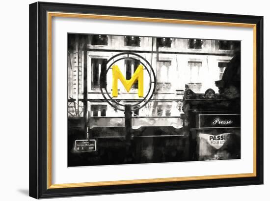 M Metro-Philippe Hugonnard-Framed Giclee Print