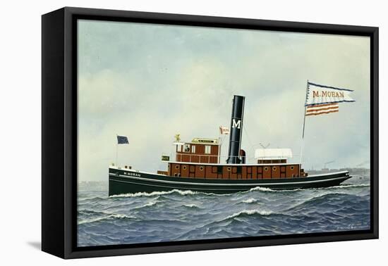 M. Moran Tug Boat, 1901-Antonio Jacobsen-Framed Premier Image Canvas