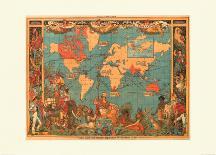 British Empire Map, 1886-M^ P^ Formerly-Art Print
