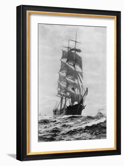 M.P. Grace (Sailing Ship)-Asahel Curtis-Framed Giclee Print