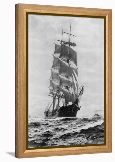 M.P. Grace (Sailing Ship)-Asahel Curtis-Framed Premier Image Canvas