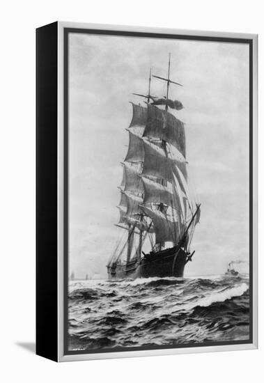M.P. Grace (Sailing Ship)-Asahel Curtis-Framed Premier Image Canvas