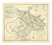 Civil Wat Battlefields In Front of Nashville, c.1866-M^ Peseux-Mounted Art Print