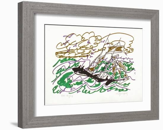 M - Retour d'Islande-Charles Lapicque-Framed Limited Edition