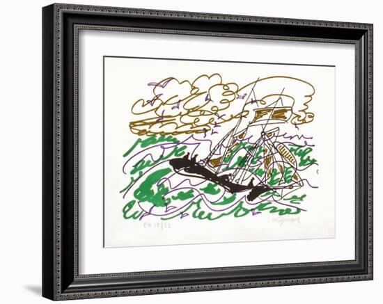 M - Retour d'Islande-Charles Lapicque-Framed Limited Edition