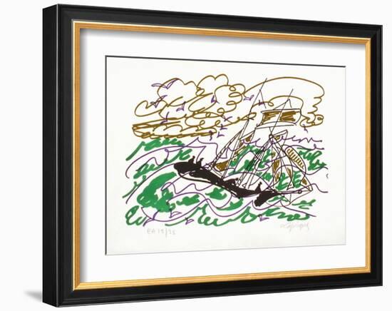 M - Retour d'Islande-Charles Lapicque-Framed Limited Edition