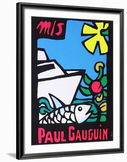 M/S Gauguin-Alberto Bali-Framed Collectable Print