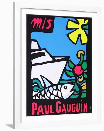 M/S Gauguin-Alberto Bali-Framed Collectable Print