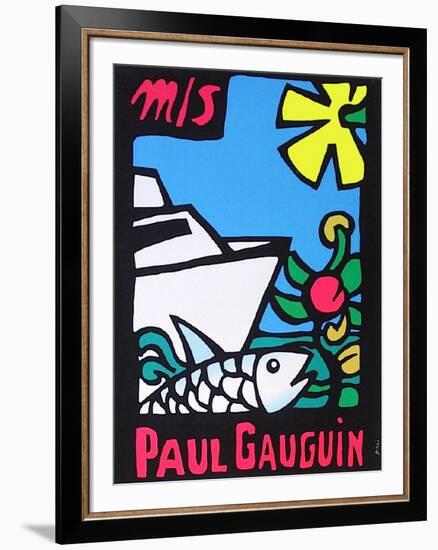 M/S Gauguin-Alberto Bali-Framed Collectable Print