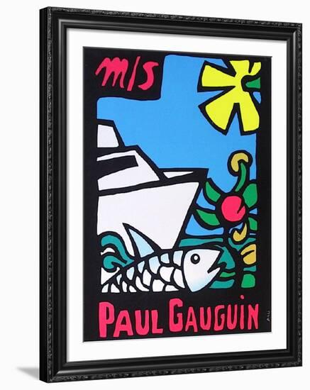 M/S Gauguin-Alberto Bali-Framed Collectable Print