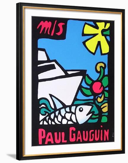 M/S Gauguin-Alberto Bali-Framed Collectable Print