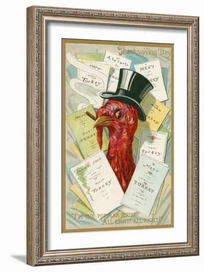'M the Popular Birdie-null-Framed Art Print