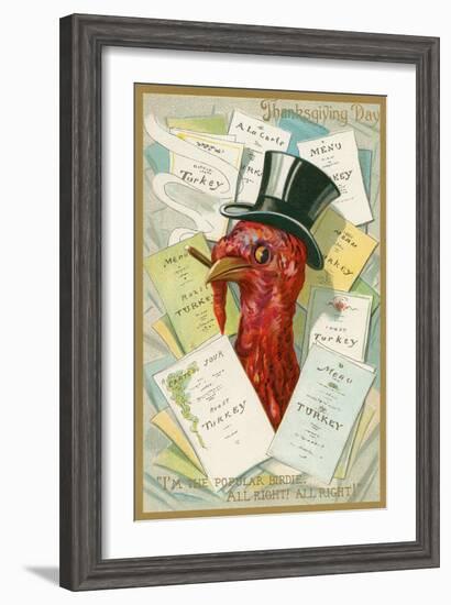 'M the Popular Birdie-null-Framed Art Print