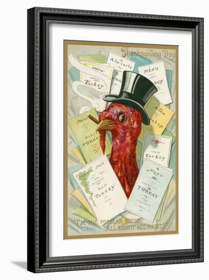 'M the Popular Birdie-null-Framed Art Print