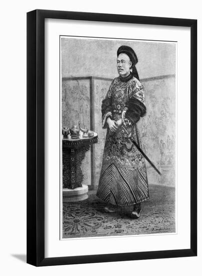 M Tseng, Chinese Minister in Paris, 1895-Armand Kohl-Framed Giclee Print