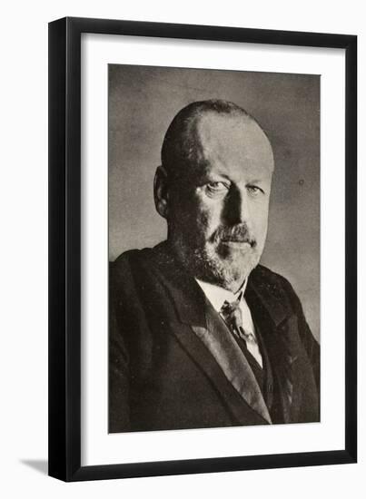 M.V. Rodzianko, President of the Imperial Duma under the Old and New Governments-Russian Photographer-Framed Photographic Print