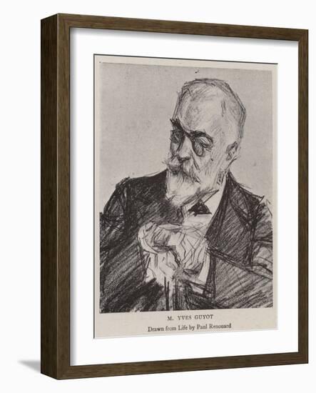 M Yves Guyot-Charles Paul Renouard-Framed Giclee Print