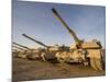 M1 Abrams Tanks at Camp Warhorse-Stocktrek Images-Mounted Photographic Print