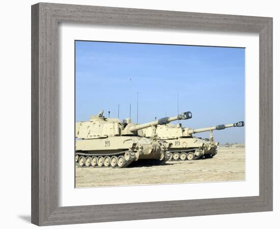 M109 Paladin, a Self-Propelled 155mm Howitzer-Stocktrek Images-Framed Photographic Print