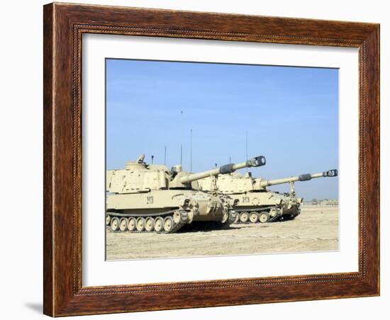 M109 Paladin, a Self-Propelled 155mm Howitzer-Stocktrek Images-Framed Photographic Print