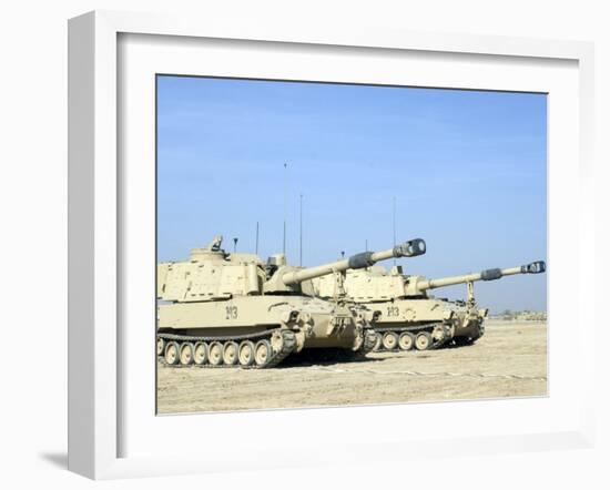 M109 Paladin, a Self-Propelled 155mm Howitzer-Stocktrek Images-Framed Photographic Print